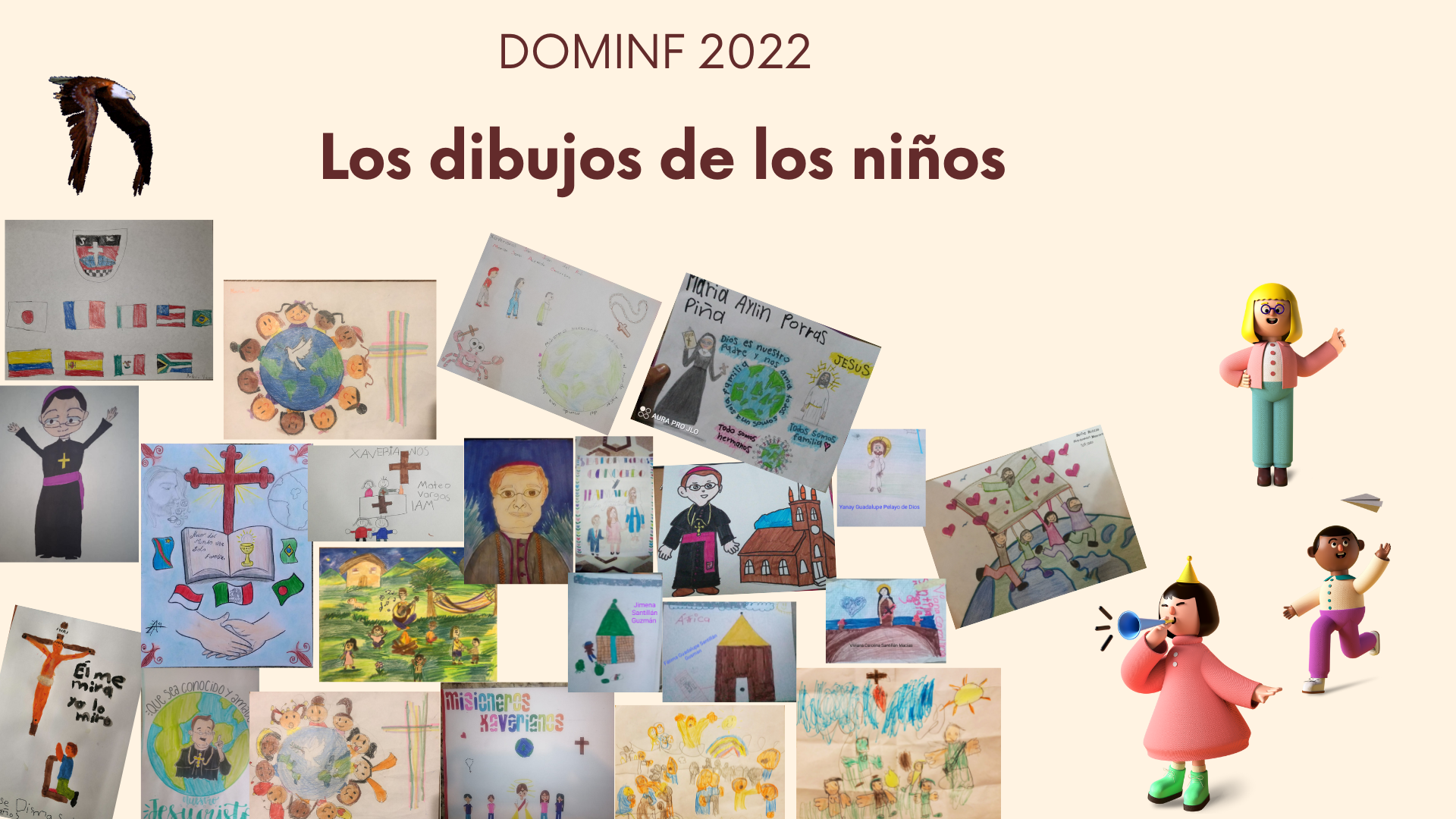 Colorido 3D Ilustrado Aprendizaje a Distancia Eventos e Intereses Especiales Presentación