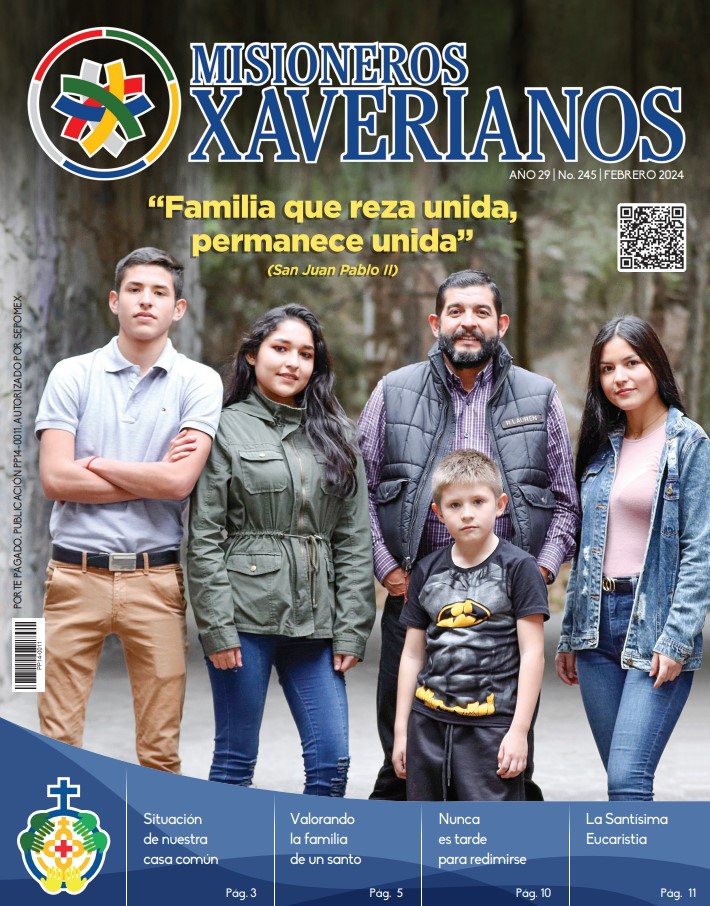 "Familia que reza unida, permanece unida"