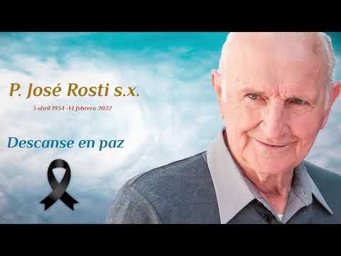 P. José Rosti: primer aniversario luctuoso